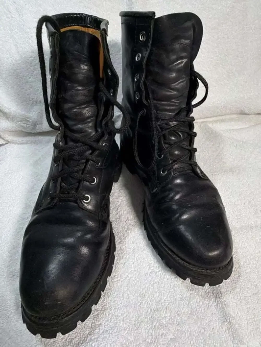 Vintage Chippewa 29370P Men's Leather Combat/Paratrooper Boots